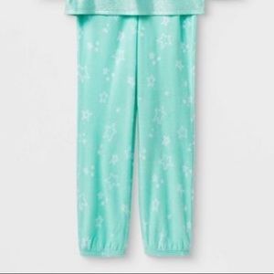 Girls' Cozy Unicorn Pajama Pants Cat & Jack™ Mint